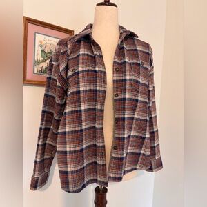 Outerknown XS 100% Organic Cotton Button Up Flannel